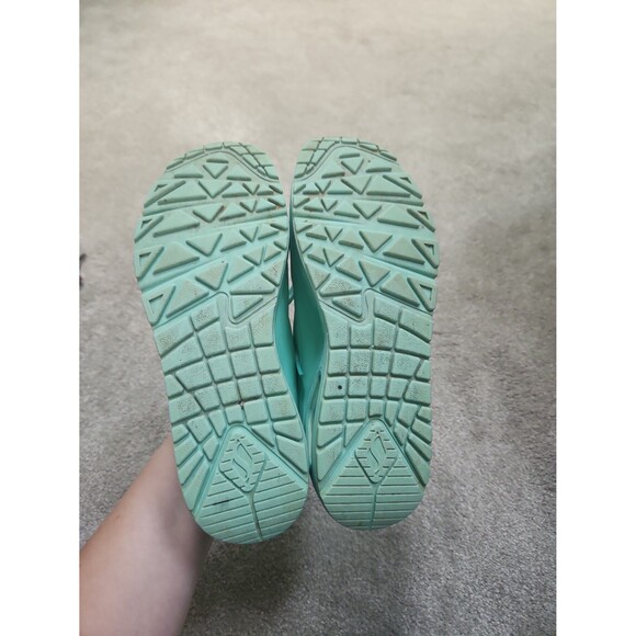 Skechers "Uno" Mint Green Sneakers w/ Wedge in Heel Size 7.5 - Picture 8 of 11